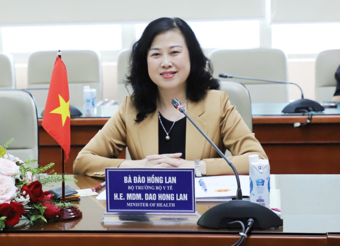 Bộ trưởng Bộ Y tế Đào Hồng Lan gửi thư chúc mừng Ngày Thầy thuốc Việt Nam